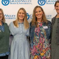 Group of women posing for a photo